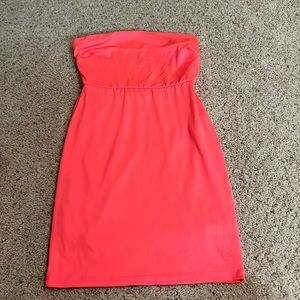 Windsor neon pink mini dress